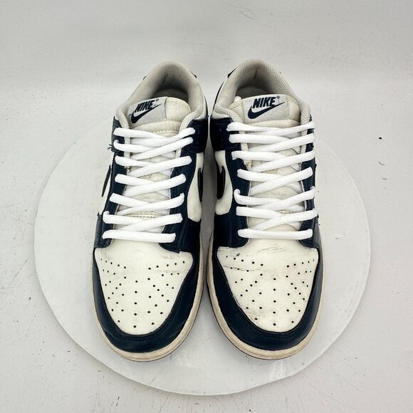 Nike Dunk Low Women Size 8 HM6192-478 Armory Navy White Skateboarding Shoes - Picture 3 of 11